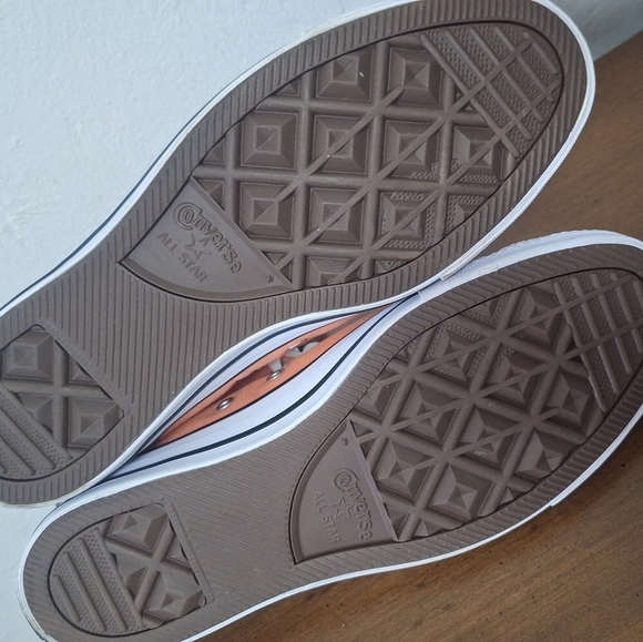 Converse All Star Chuck Taylor Cushioning Jack NY High Top Orange Size 9.5 - Picture 2 of 7